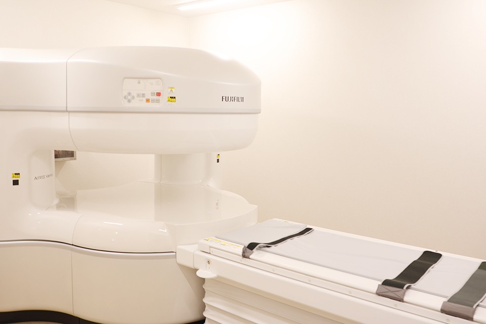的確な診断につながる先進的な「オープンMRI」完備